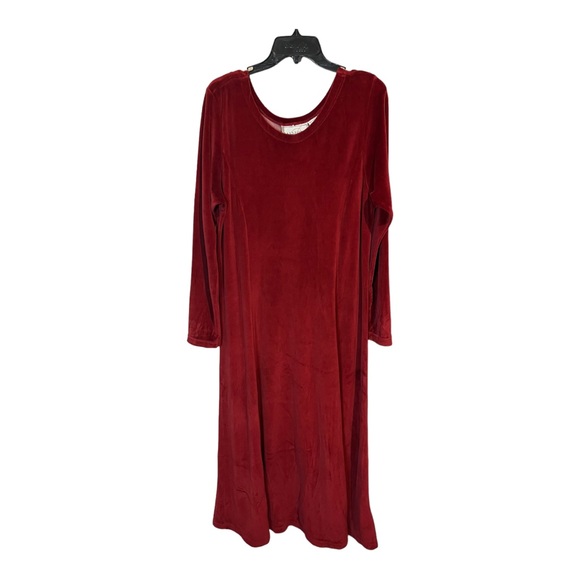 Vintage Passports of Pier 1 Velour Dress - Picture 4 of 6